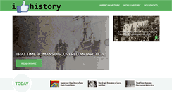 Desktop Screenshot of ilikehistory.com
